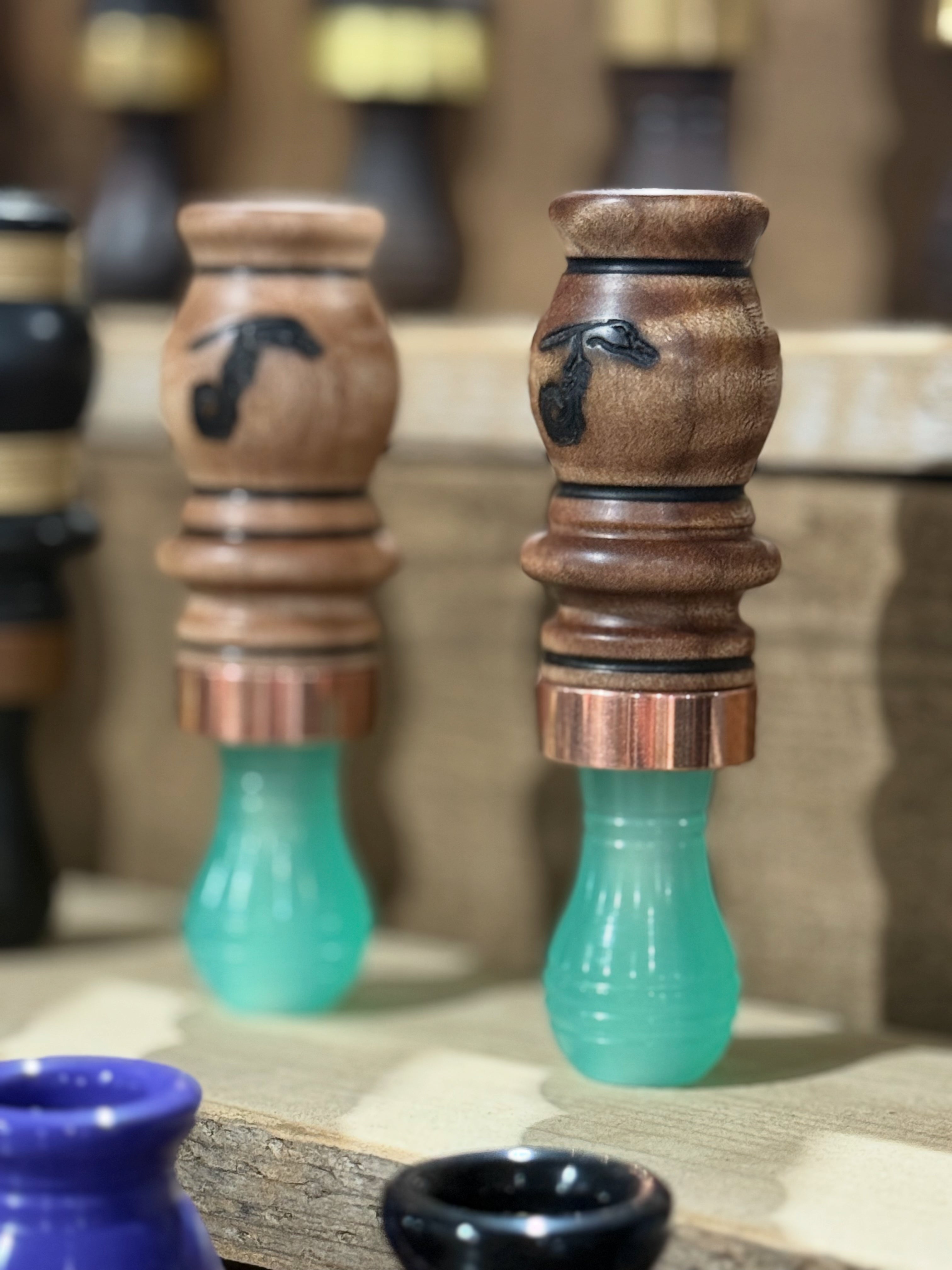 Duck Calls - Wood/acrylic Combos