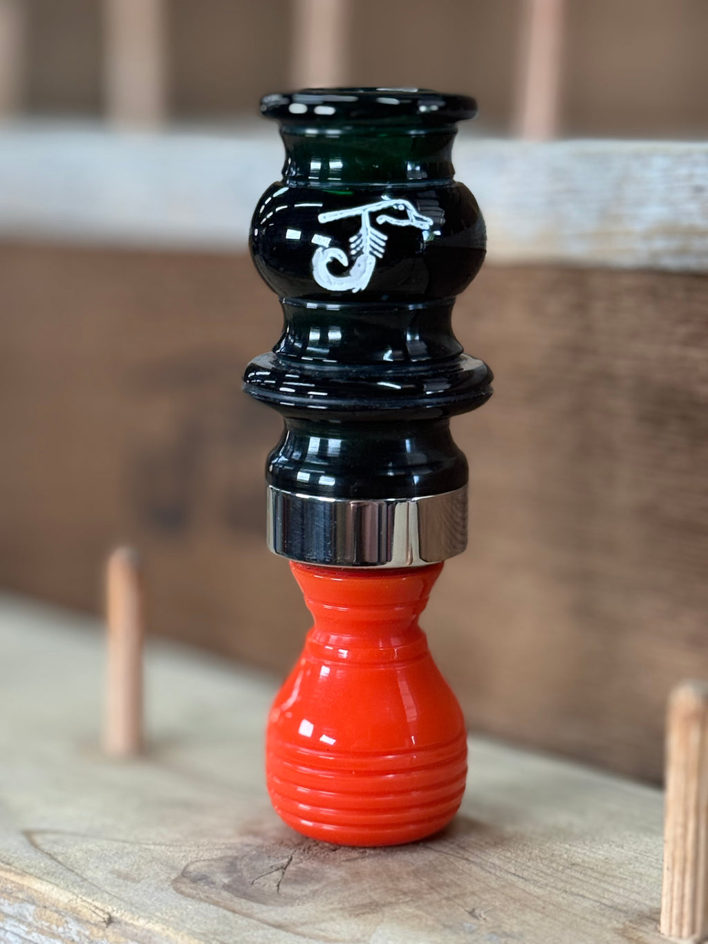 Mallard Green/Orange Single Reed - 2.5” barrel