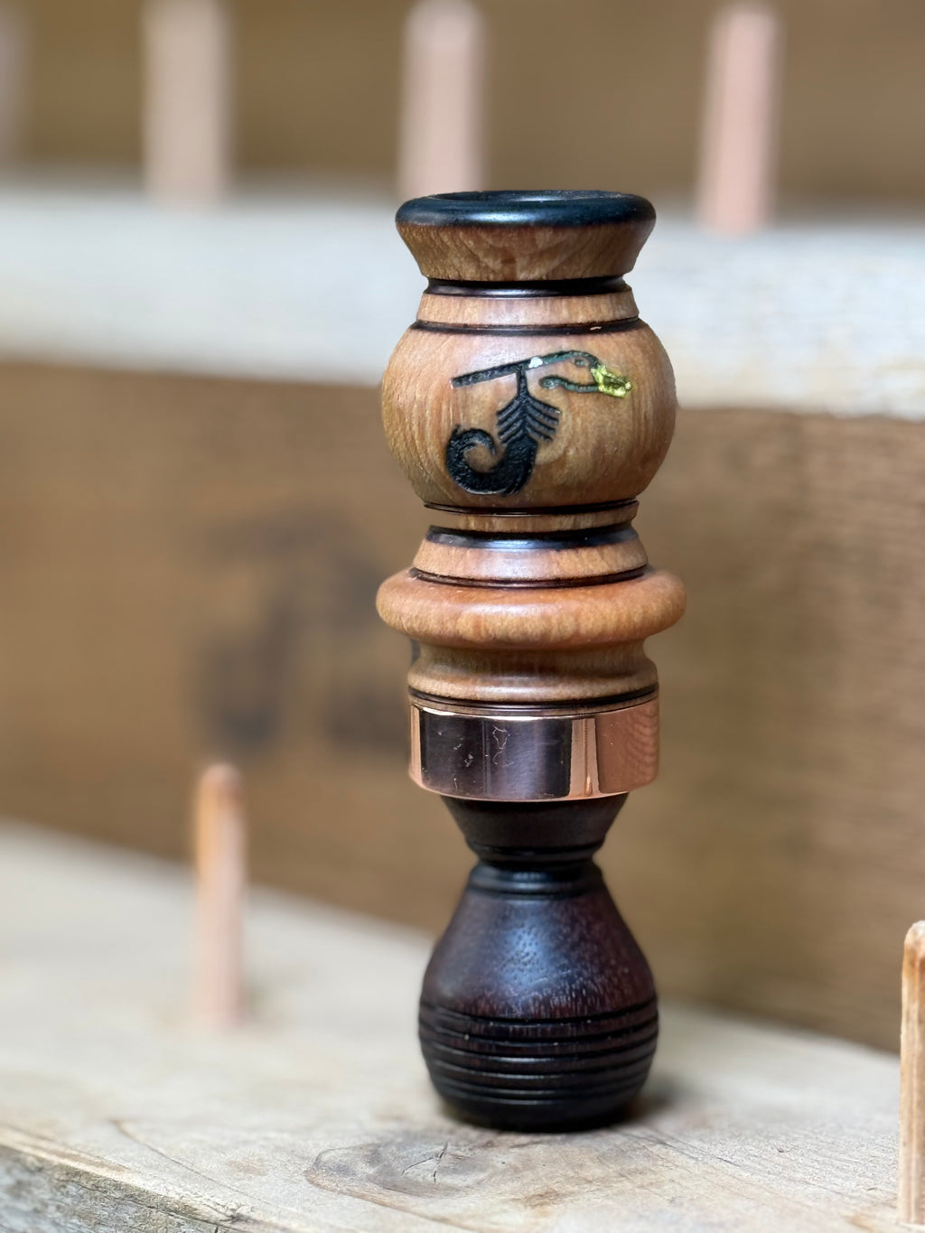 Stabilized Maple/Granadillo single reed