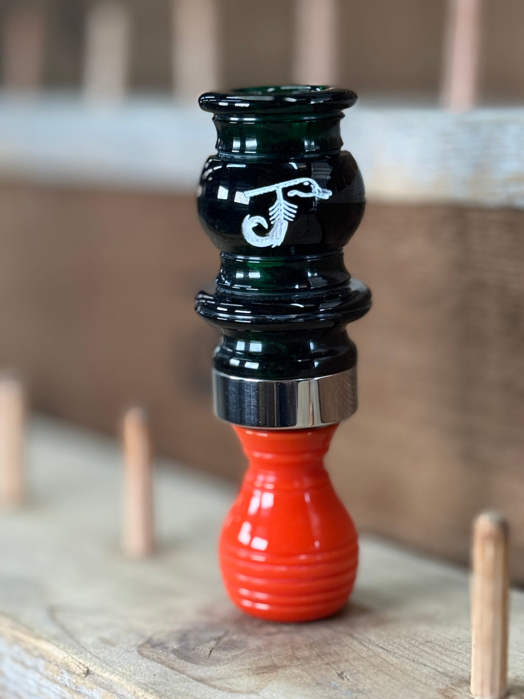Mallard Green/Orange Single Reed - 2.5” barrel