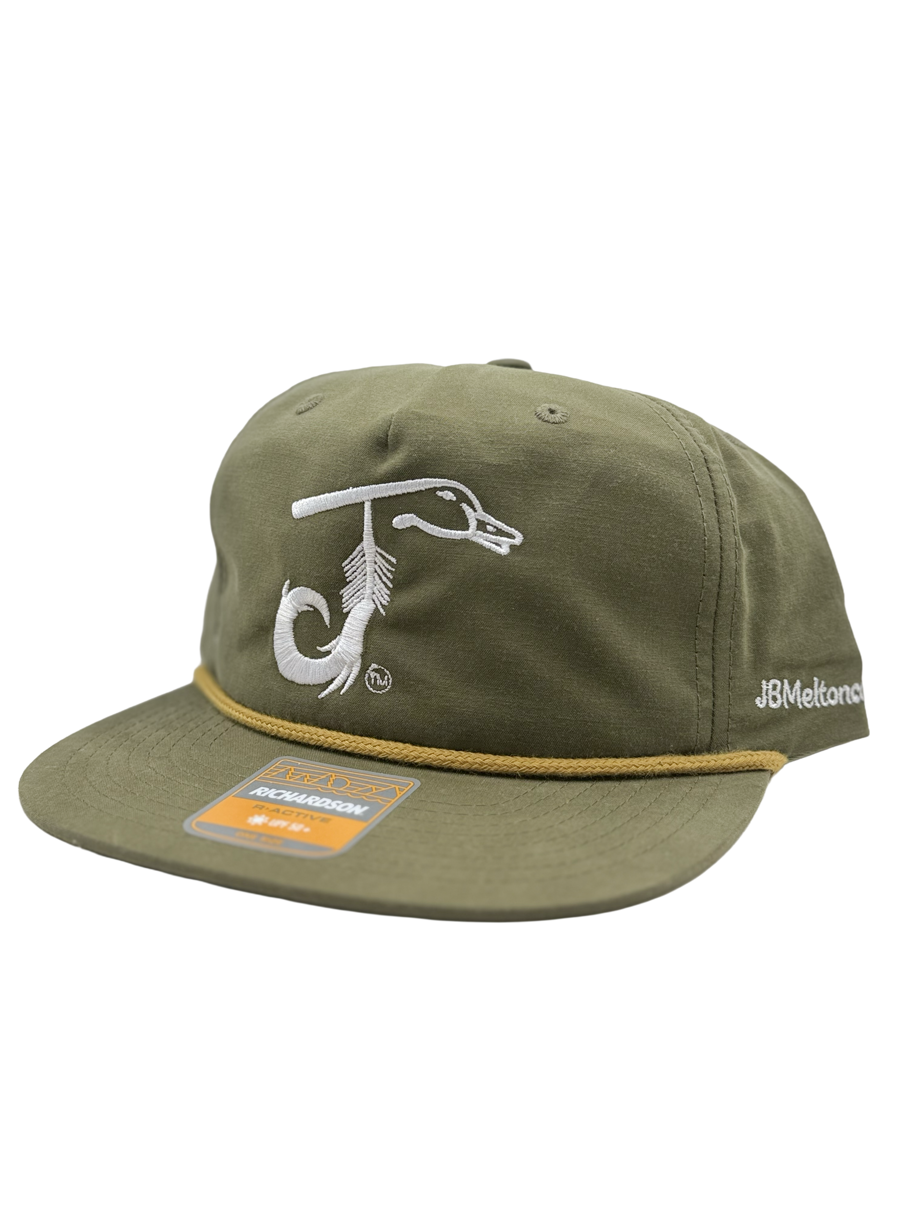 Loden green, Gold and White - Richardson 256