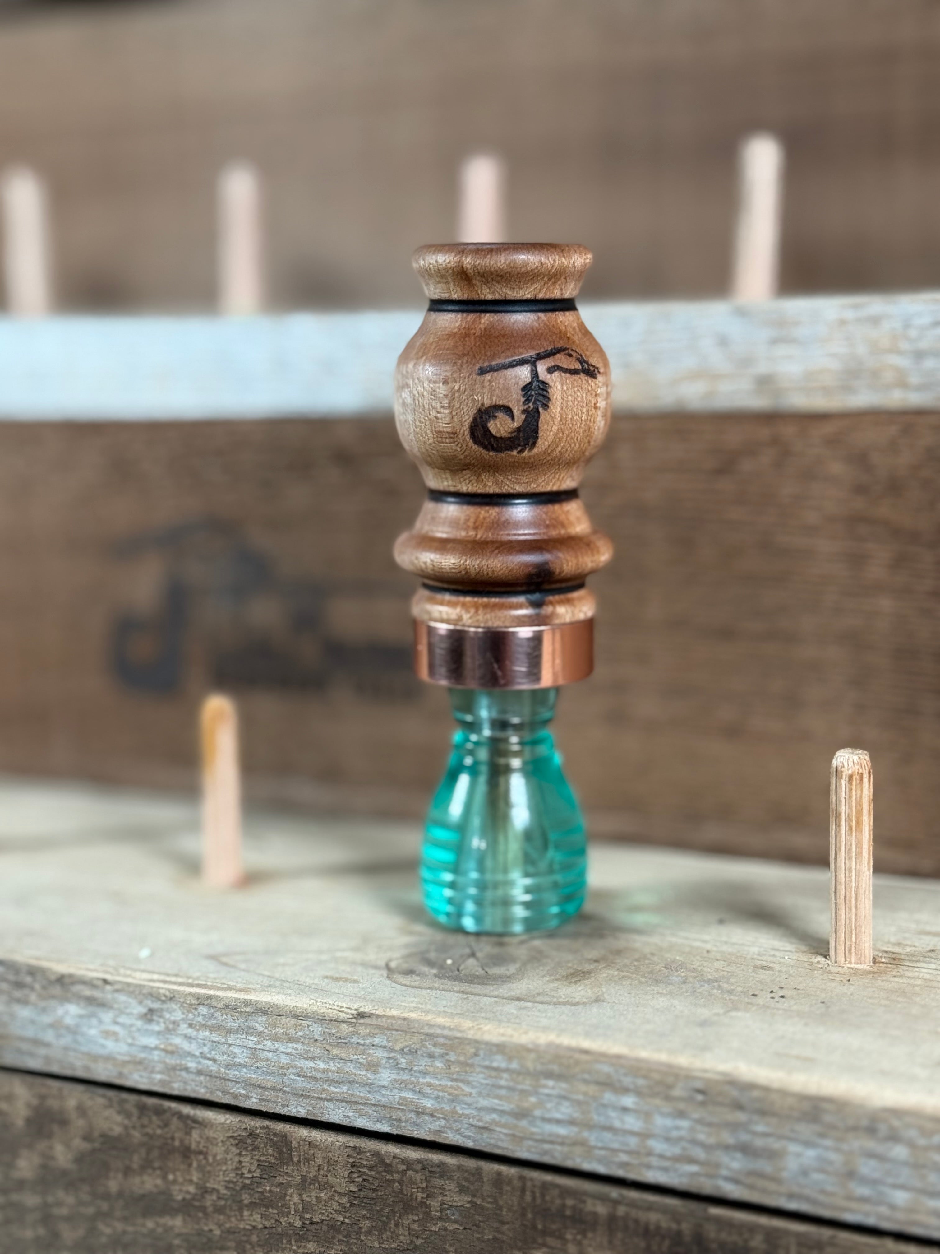 Stabilized Maple x Coke Bottle Blue Insert