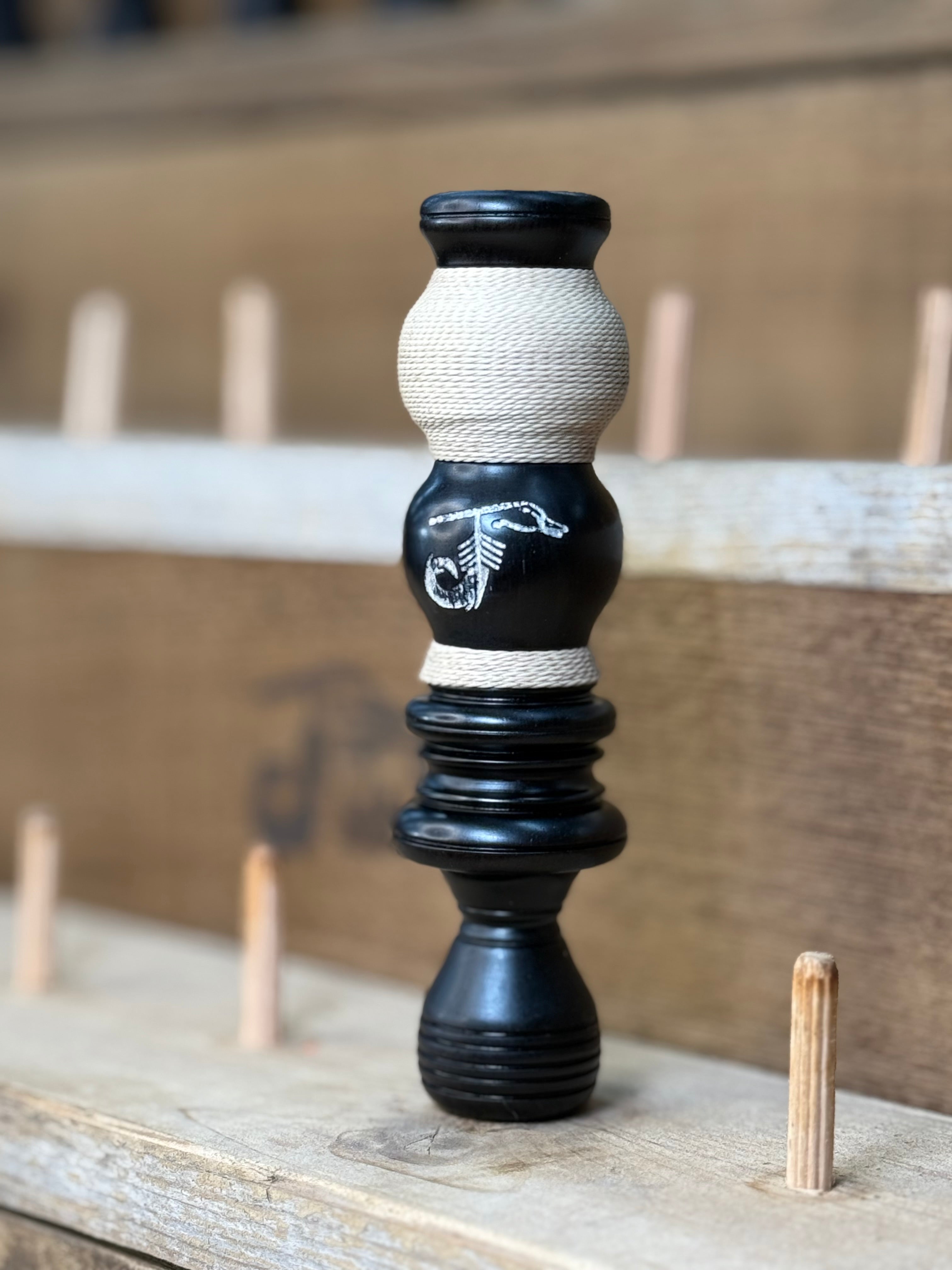 African Blackwood double reed W/ cord wrap