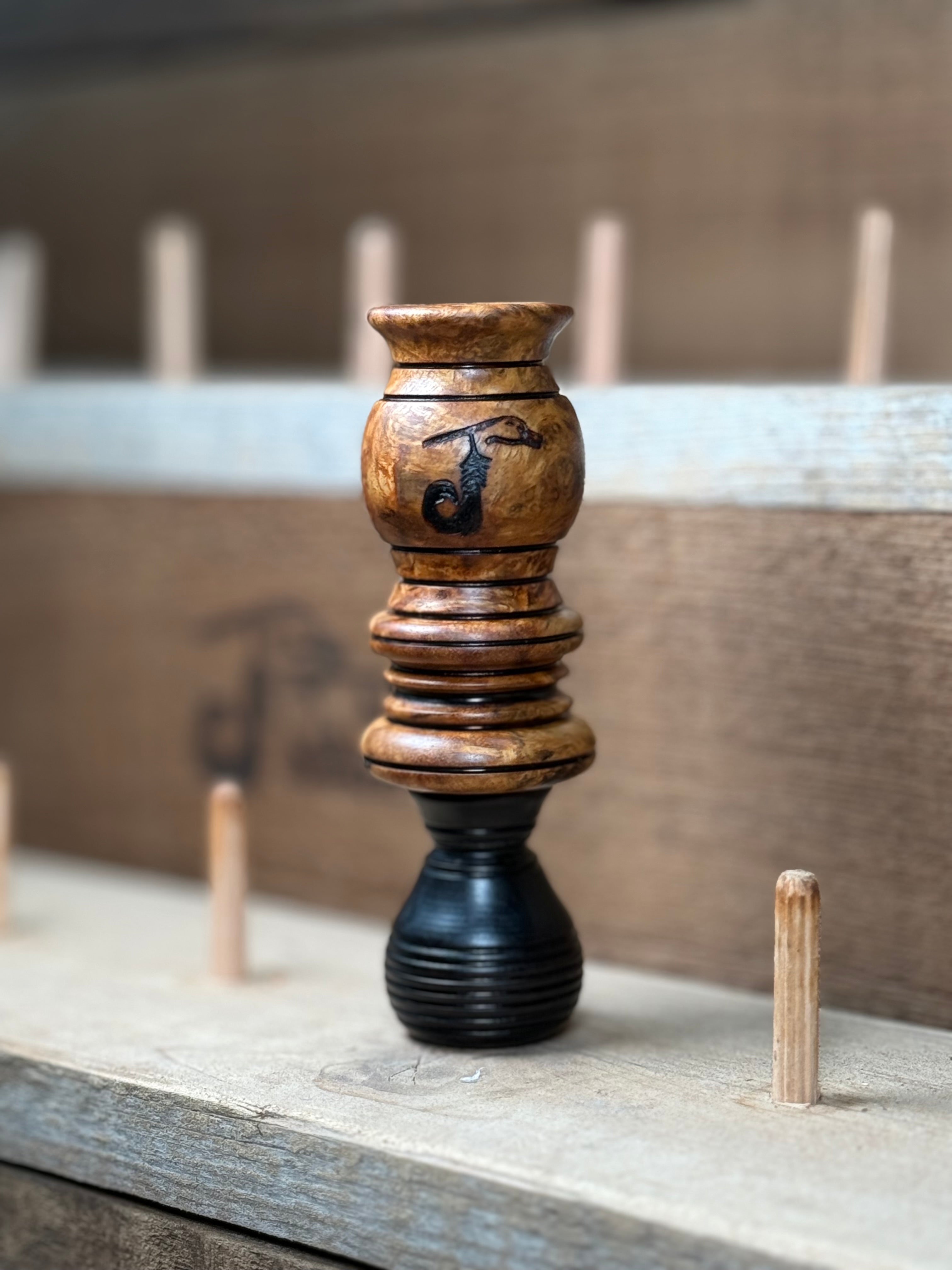 Stabilized Gofasa Burl/African Blackwood single reed