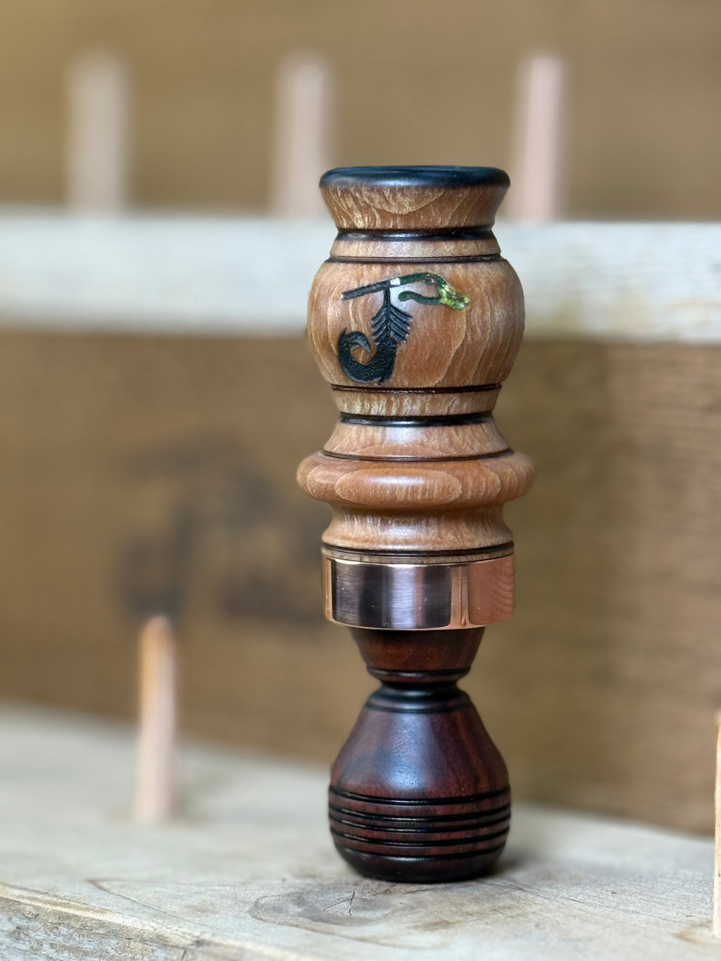 Stabilized Maple/Granadillo single reed