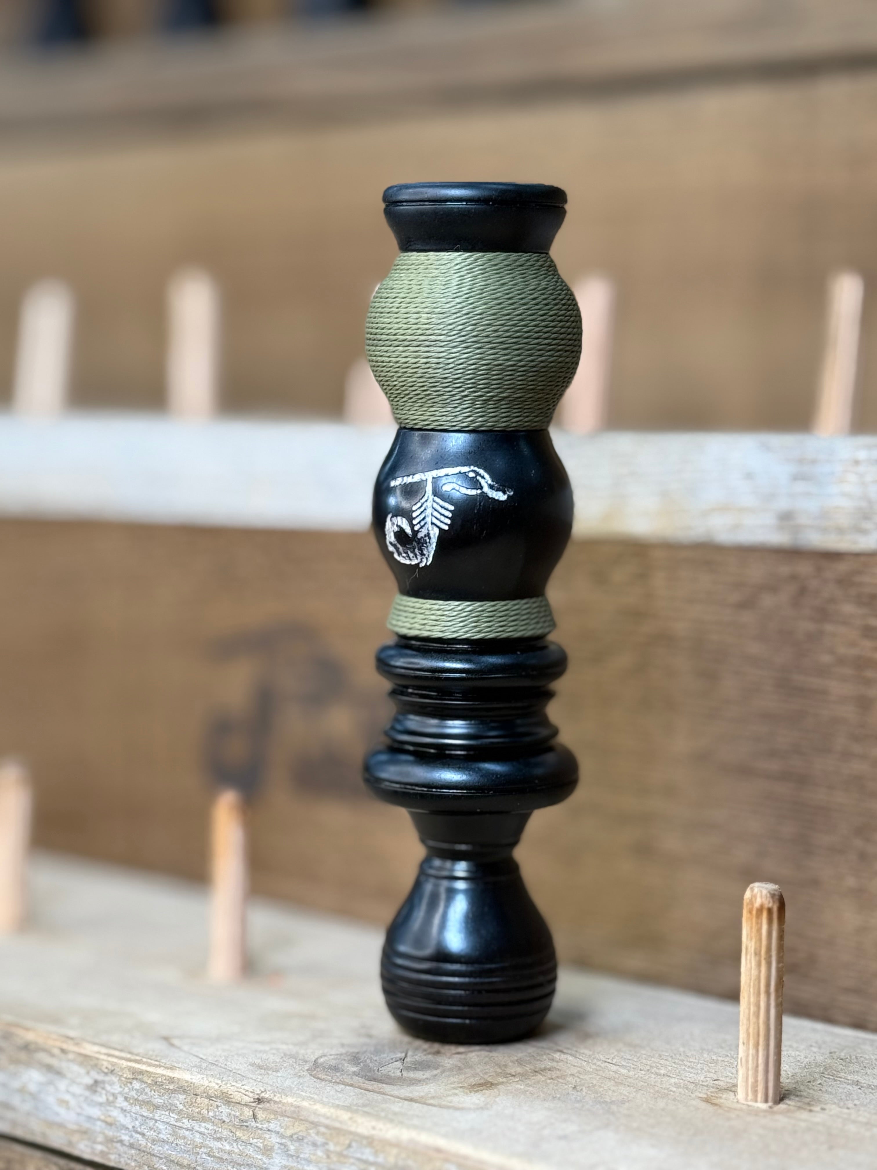 African Blackwood double reed w/ cord wrap