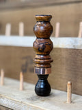 Stabilized Gofasa Burl/African Blackwood Double Reed