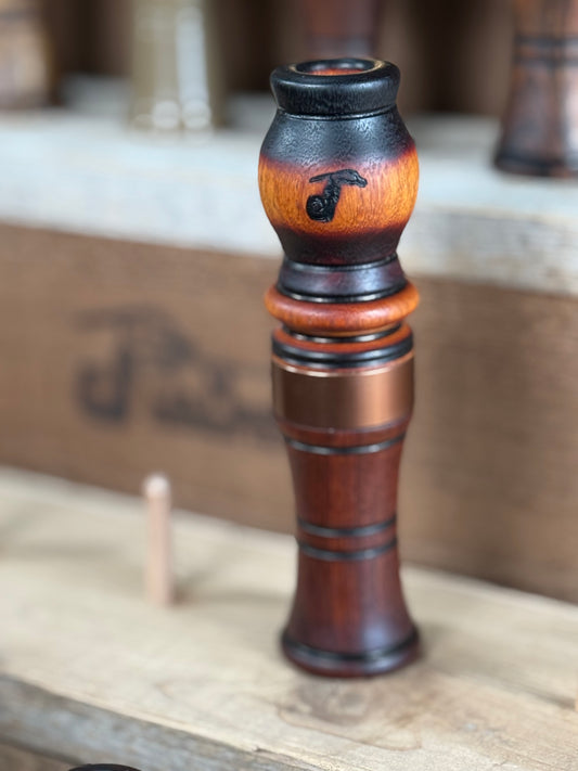 Bois d'arc/Granadillo Big Goose Call
