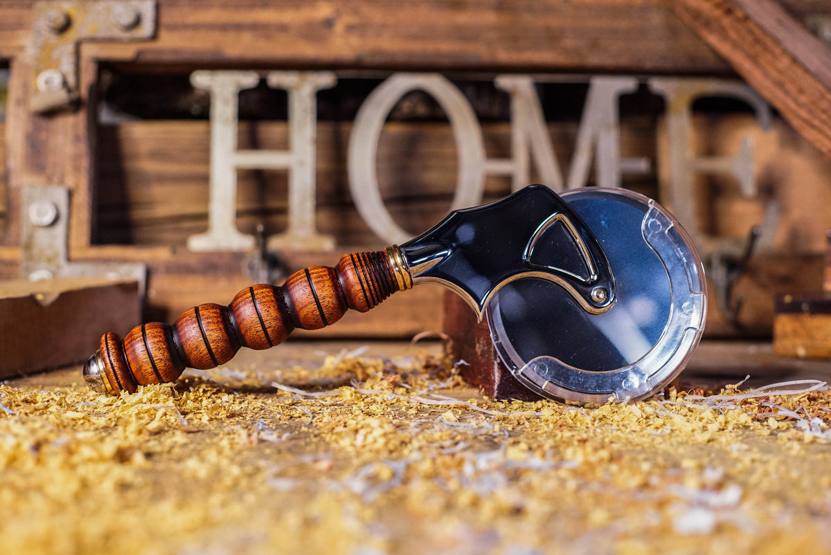 Bloodwood Heavy Duty Pizza Cutter.