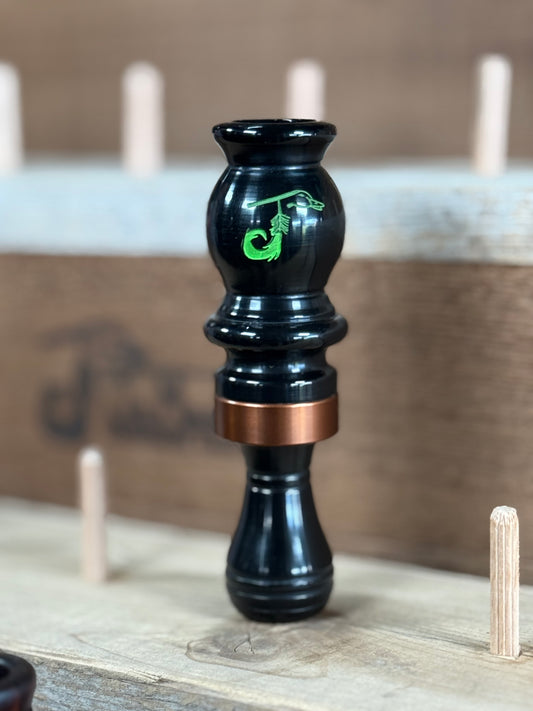 Black Acrylic Single Reed