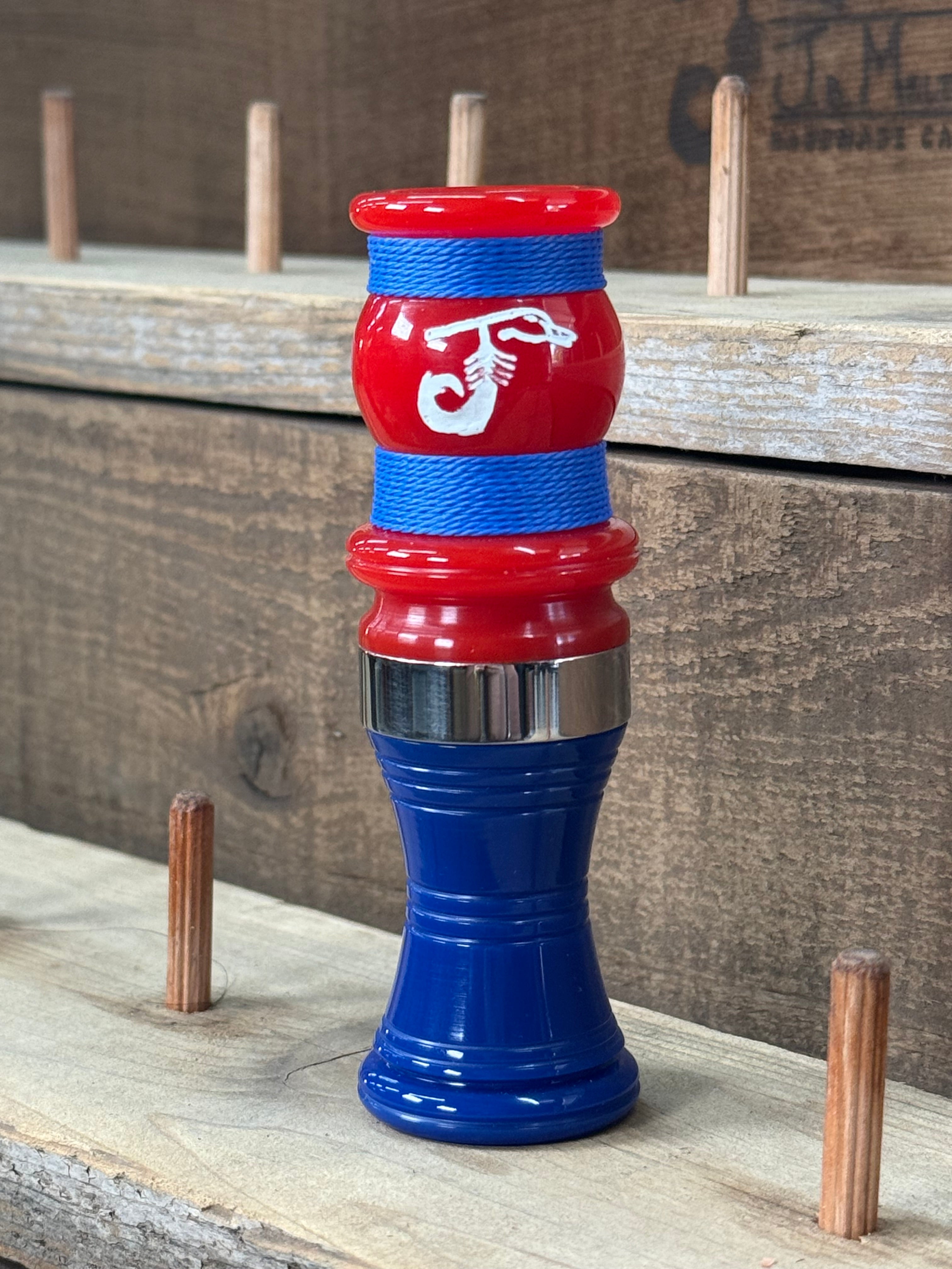 Red/White/Blue Little Goose Call