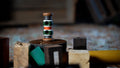 Painted Beech wood 4-in-1 whistle